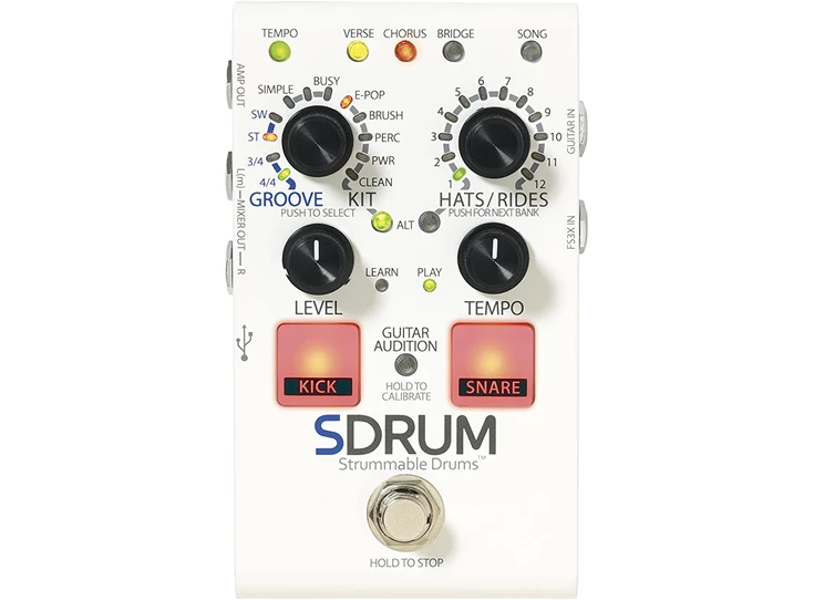 DIGITECH-SDrum-Guitar-Controlled-Drum-Machine