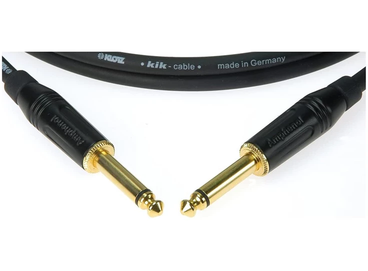 KLOTZ-KIKA03PR1-Instr-kabel-Gold-1xhaaks-3m-niet-meer-leverbaar