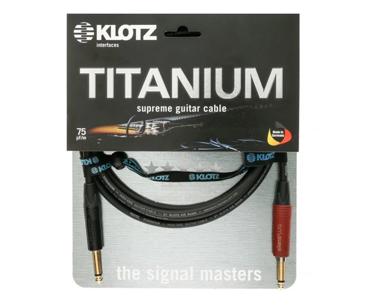 KLOTZ-TI0600PP-Titanium-Gitaarkabel-6m
