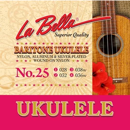 LA-BELLA-L25-Set-Bariton-Ukulele-Snaren