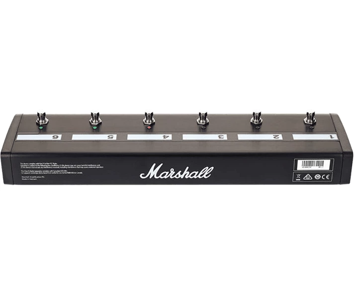 MARSHALL-PEDL91016-6-Way-Footswitch-Voor-JVM-Amps