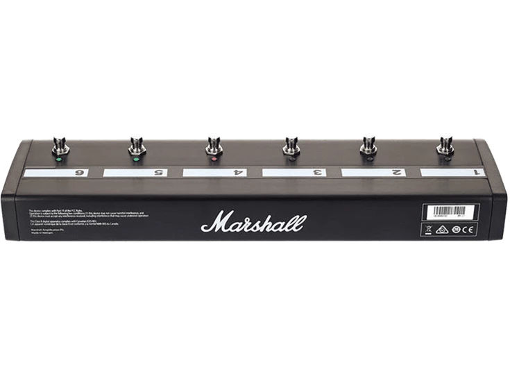MARSHALL-PEDL91016-6-Way-Footswitch-Voor-JVM-Amps