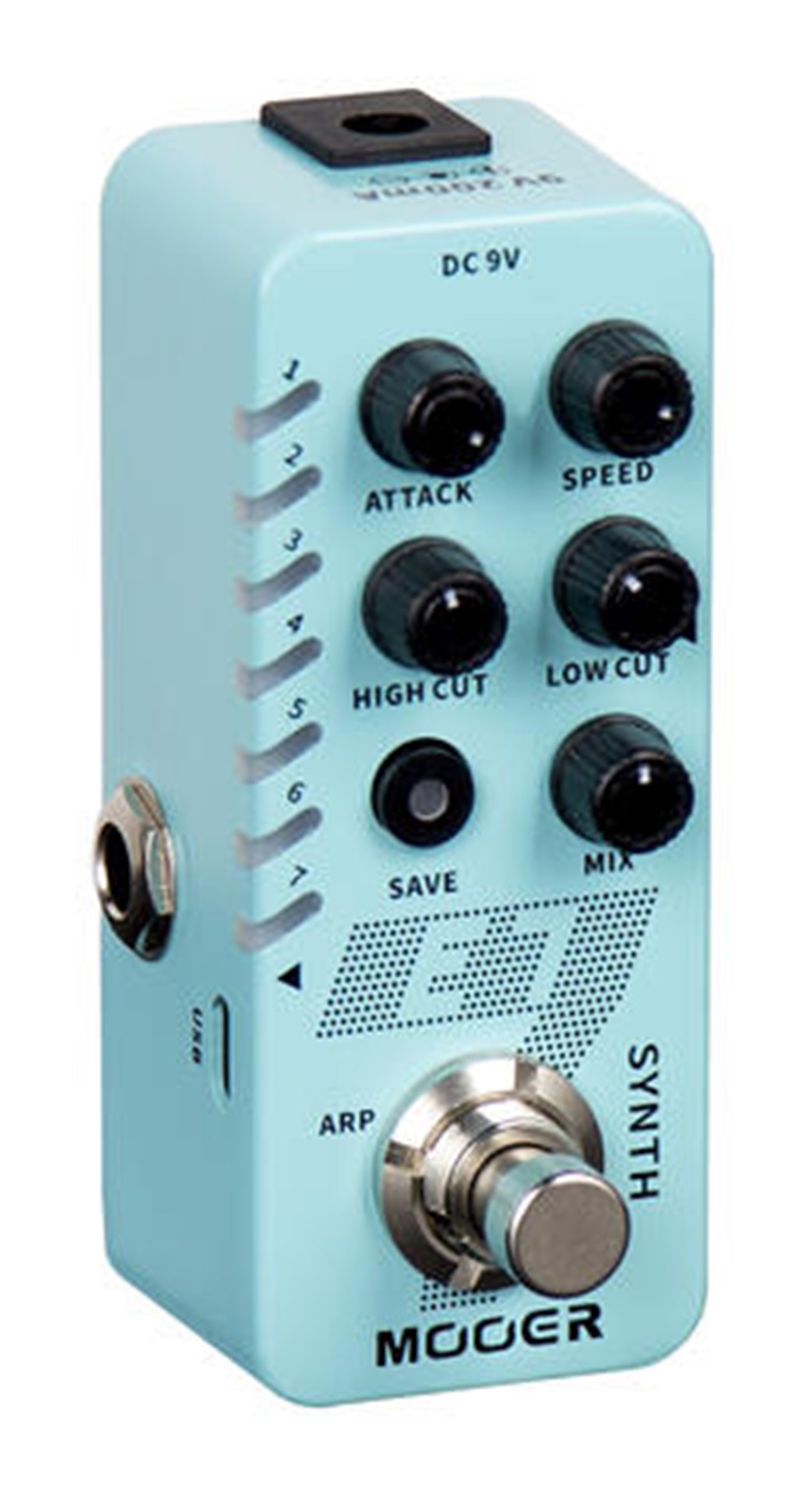 Mooer - E7 Polyphonic Guitar Synth - Synthesizer - Jacky Claes Webshop