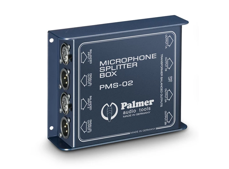 PALMER-MS02-Dual-Channel-Microphone-Splitter